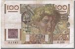 France 100 Francs Banknote, 100 F 1945-1954 ''Jeune Paysan'' -