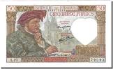 France 50 Francs Banknote, 50 F 1940-1942 ''Jacques Coeur'', 1940-12-05 -
