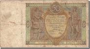 Poland 50 Zlotych Banknote, 1929-09-01 -