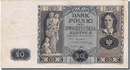 Poland 20 Zlotych Banknote, 1936-11-11 -