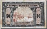 Morocco 50 Francs Banknote, 1943-08-01 -