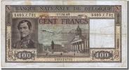 Belgium 100 Francs Banknote, 1948-04-27 -