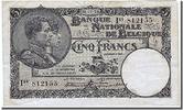 Belgium 5 Francs Banknote, 1924-12-03 -