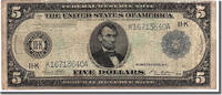 United States Five Dollars Lincoln -