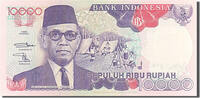 10,000 Rupiah 1992 Indonesien Geldschein, UNZ UNZ