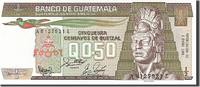 Guatemala 1/2 Quetzal Banknote, 1988-01-06 -