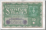 Germany 50 Mark Banknote, 1919-06-24 -