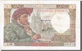 France 50 Francs Banknote, 50 F 1940-1942 ''Jacques Coeur'', 1941-01-23 -