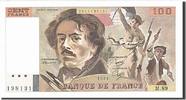 France 100 Francs Banknote, 100 F 1978-1995 ''Delacroix'' -