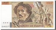 France 100 Francs Banknote, 100 F 1978-1995 ''Delacroix'' -