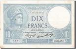 France 10 Francs Banknote, 10 F 1916-1942 ''Minerve'', 1937-02-25 -