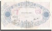 France 500 Francs Banknote, 500 F 1888-1940 ''Bleu et Rose'' -