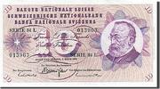 Switzerland 10 Franken Banknote, 1973-03-07 -