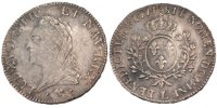 France Ecu Coin, Louis XV, Écu à la vieille tête, Bayonne -