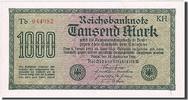 Germany 1000 Mark Banknote, 1922-09-15 -