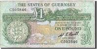 Guernsey 1 Pound Banknote, Undated, KM:48a -