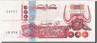 Algeria 1000 Dinars Banknote, KM:140 -