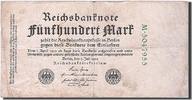 Germany 500 Mark Banknote, 1922-07-07, KM:74b -