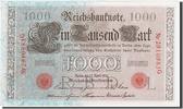 Germany 1000 Mark Banknote, 1910-04-21, KM:44b -