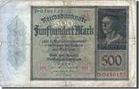 Germany 500 Mark Banknote, 1922-03-27, KM:73 -