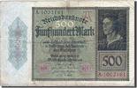 Germany 500 Mark Banknote, 1922-03-27, KM:73 -