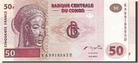 Congo Democratic Republic 50 Francs Banknote, 2000-01-04, KM:91a -