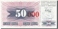 Bosnia - Herzegovina 50,000 Dinara Banknote, 1993-10-15, KM:55b -