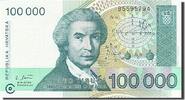 Croatia 100,000 Dinara Banknote, 1993-05-30, KM:27A -