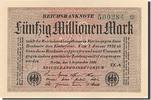 Germany 50 Millionen Mark Banknote, 1923-09-01, KM:109b -