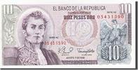 Colombia 10 Pesos Oro Banknote, 1980-08-07, KM:407g -