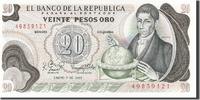 Colombia 20 Pesos Oro Banknote, 1982-01-01, KM:409d -