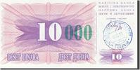 Bosnia - Herzegovina 10,000 Dinara Banknote, 1993, KM:53a -