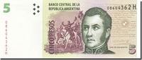 Argentina 5 Pesos Banknote, Undated (1998-2003), KM:347 -