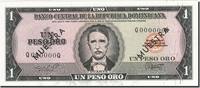 Dominican Republic 1 Peso Oro Banknote, 1975-1978, KM:108s -