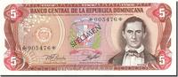 Dominican Republic 5 Pesos Oro Banknote, 1978, KM:118s1 -