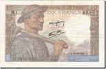 France 10 Francs Banknote, 1941-09-11, Fayette:8.10, KM:99a -