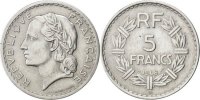 France 5 Francs Coin, Lavrillier, Beaumont le Roger -