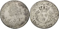 France 24 Sols, 1/5 ECU Coin, Louis XV, 1/5 Écu aux branches d'olivier -