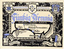 Germany 50 Pfennig Banknote, Lutin, chemin, Mehl:1063.2 -