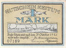 Germany 1 Mark Banknote, Keitum, ferme, 1921-10-31, Mehl:685.3 -