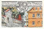 Germany 50 Pfennig Banknote, Wartha, village 1921-07-05, UNC(63) Mehl:1381.1 -