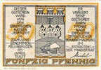 Germany 50 Pfennig Banknote, Kellinghusen, château, Mehl:688.2 -