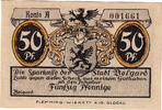 Germany 50 Pfennig Banknote, Belgard, village, Mehl:69.1a -