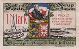 Germany 1 Mark Banknote, Sörup, Blason, 1919 UNC(60-62) Mehl:1231.2a -