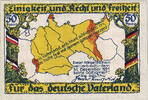 Germany 50 Pfennig Banknote, Soltau, personnage, 1921 UNC(63) Mehl:1239.1 -