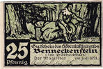 Germany 25 Pfennig Banknote, Benneckenstein, 25 Pfennig 1921, UNC(63) Mehl:73.1 -