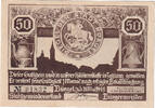 Germany 50 Pfennig Banknote, Bürgel, village 1921-05-28, UNC(63) Mehl:201.1a -