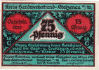 Germany 10 Pfennig Banknote, Stolzenau, menuisier, Mehl:1277.1 -