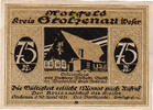Germany 75 Pfennig Banknote, Stolzenau, ferme, 1921 UNC(63) Mehl:1276.1a -