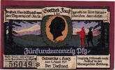 Germany 25 Pfennig Banknote, Schierke, hiver 1921-04-01, UNC(63) Mehl:1179.1a -